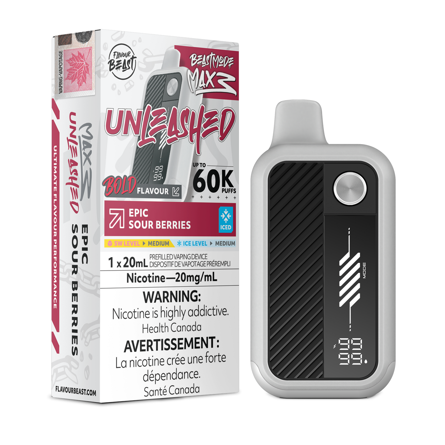 FLAVOUR BEAST MODE MAX 3 60K PUFFS (AB)