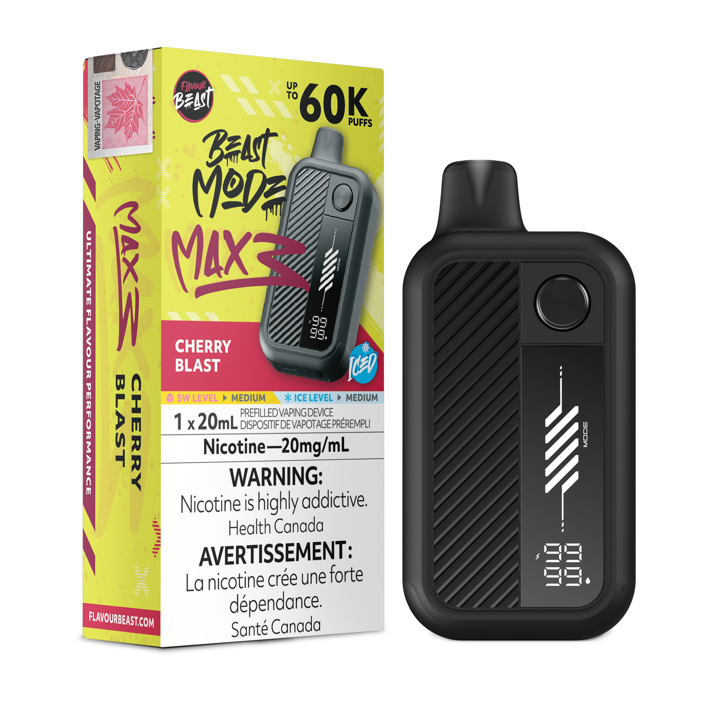 FLAVOUR BEAST MODE MAX 3 60K PUFFS (AB)