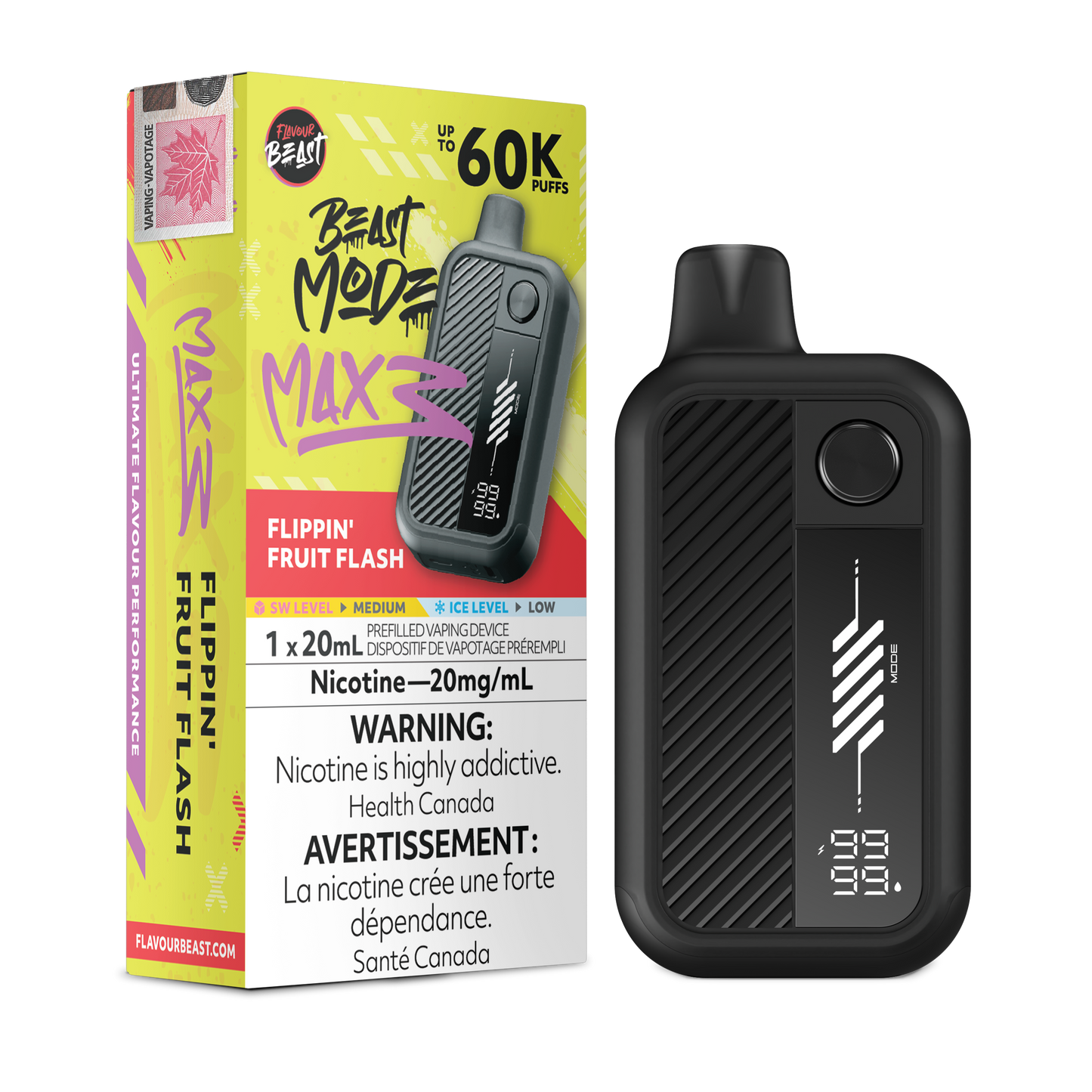 FLAVOUR BEAST MODE MAX 3 60K PUFFS (AB)