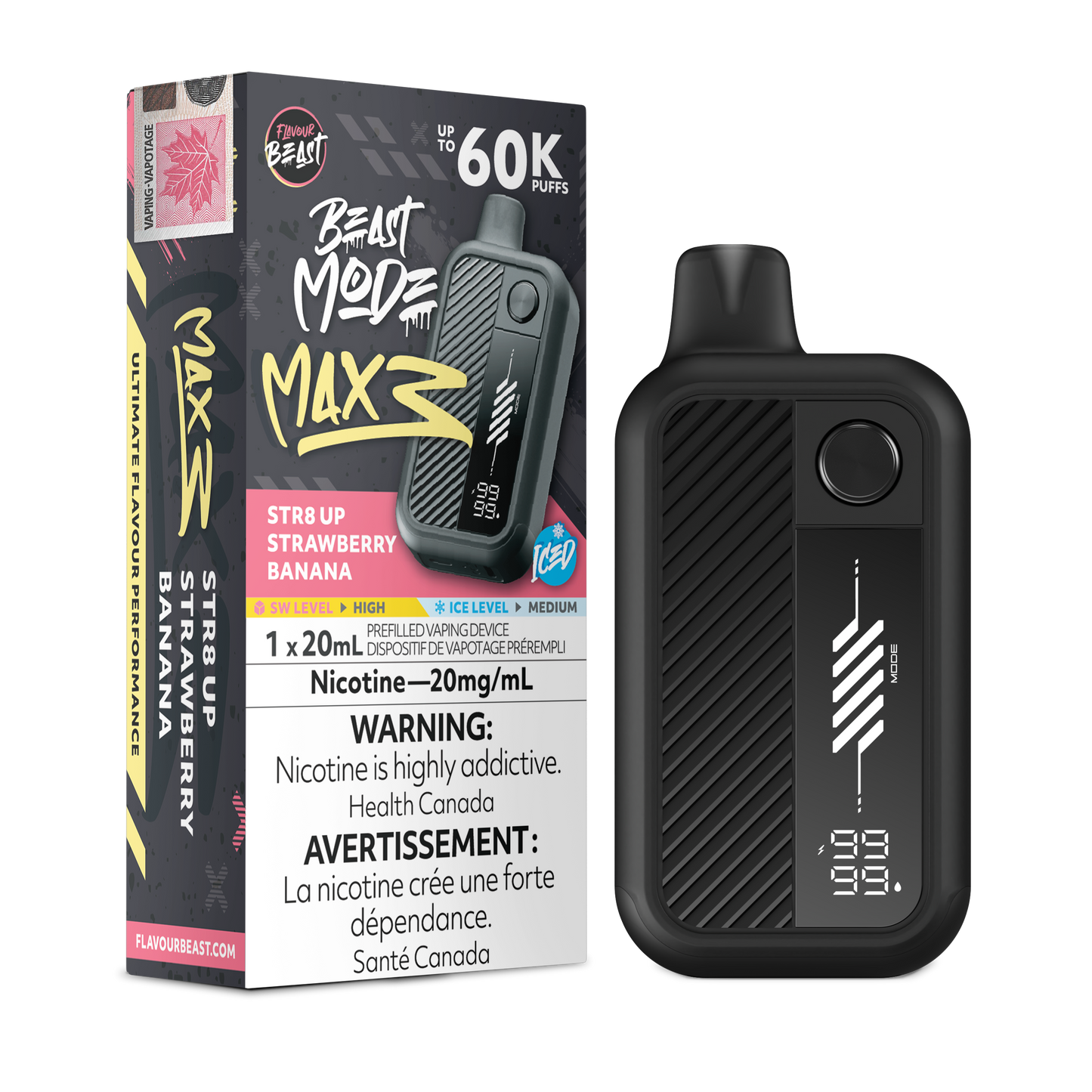 FLAVOUR BEAST MODE MAX 3 60K PUFFS (AB)