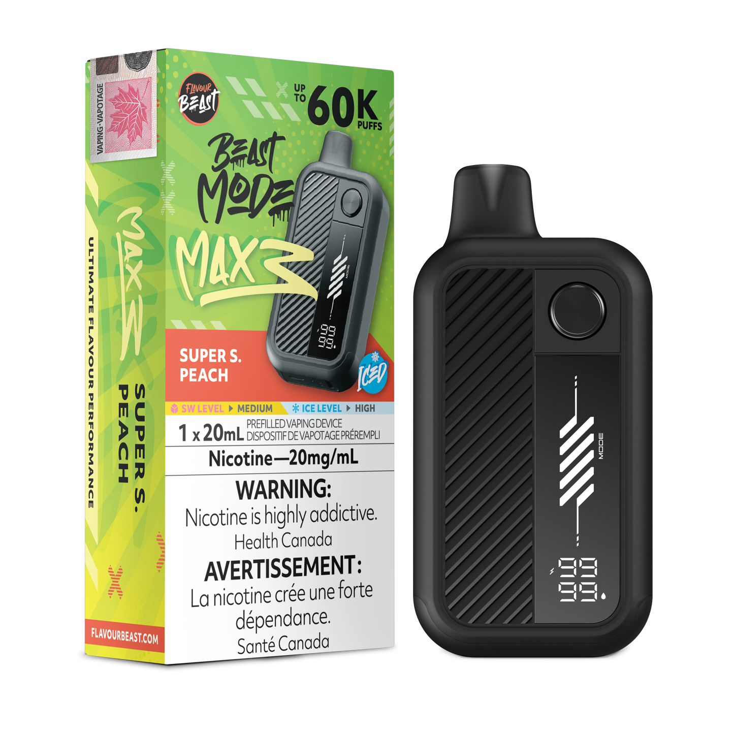 FLAVOUR BEAST MODE MAX 3 60K PUFFS (AB)