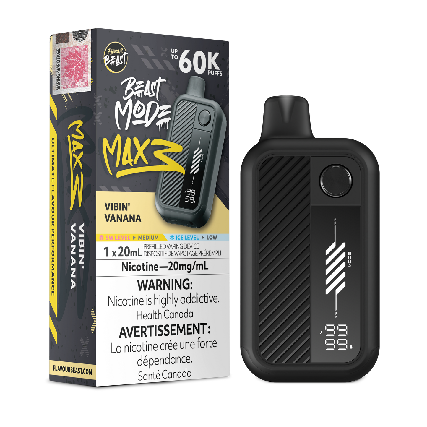 FLAVOUR BEAST MODE MAX 3 60K PUFFS (AB)