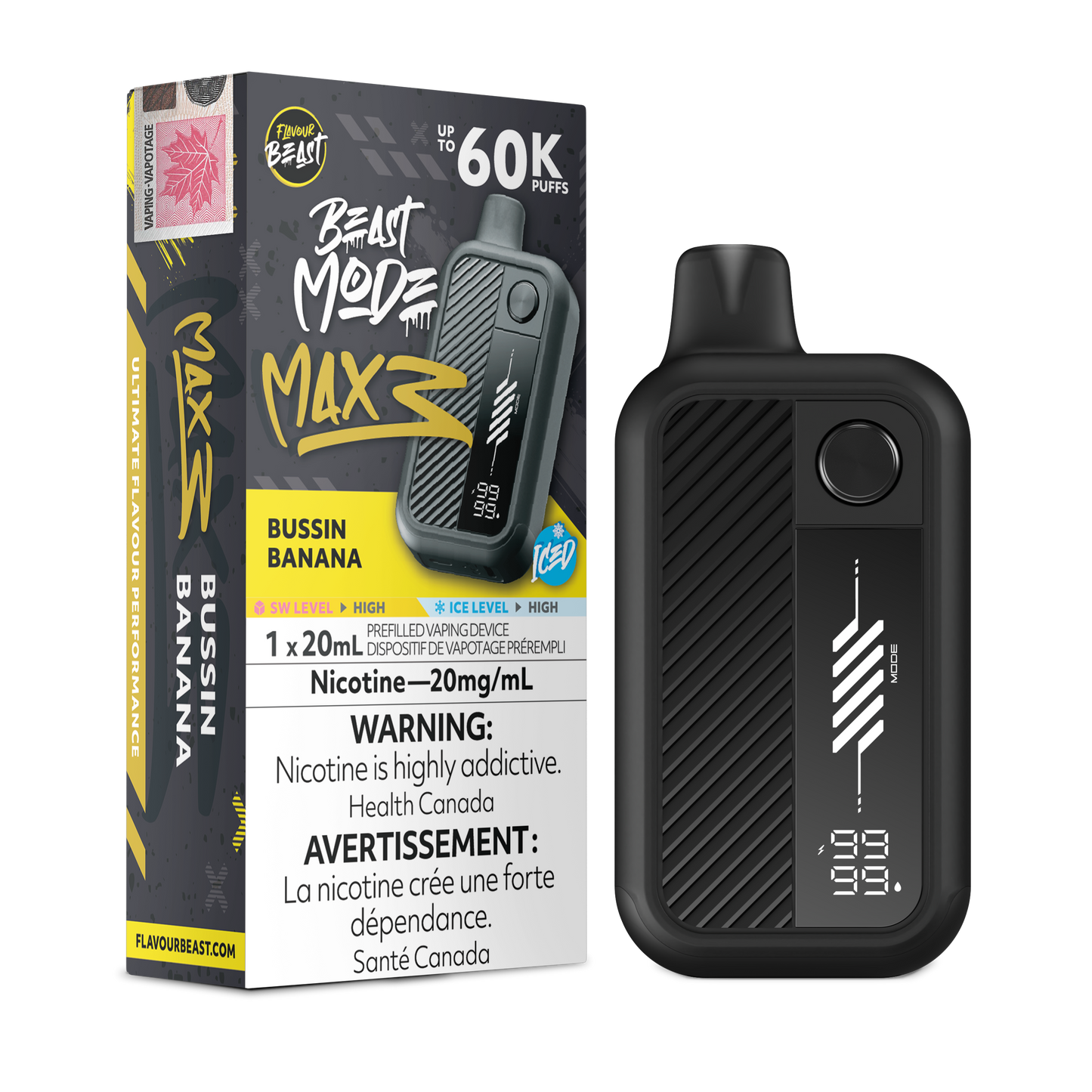 FLAVOUR BEAST MODE MAX 3 60K PUFFS (AB)