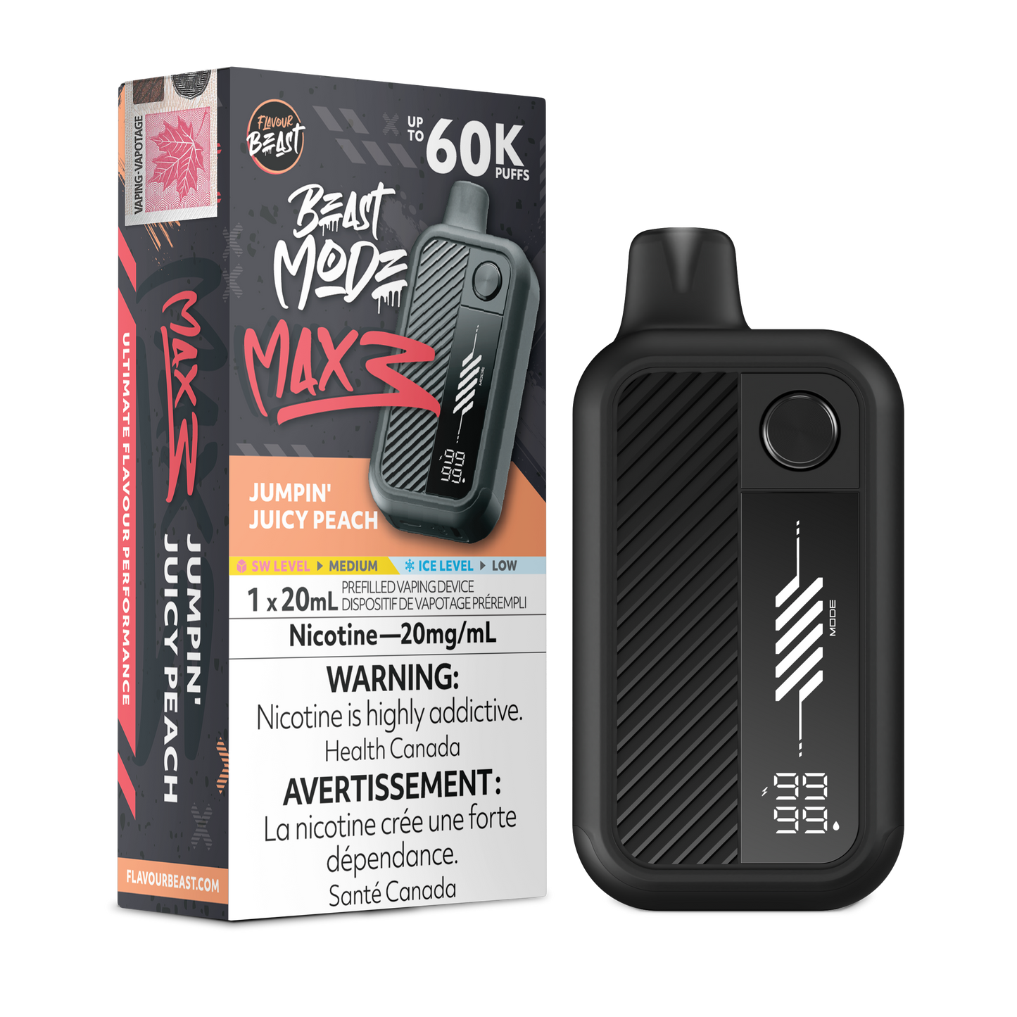 FLAVOUR BEAST MODE MAX 3 60K PUFFS (AB)
