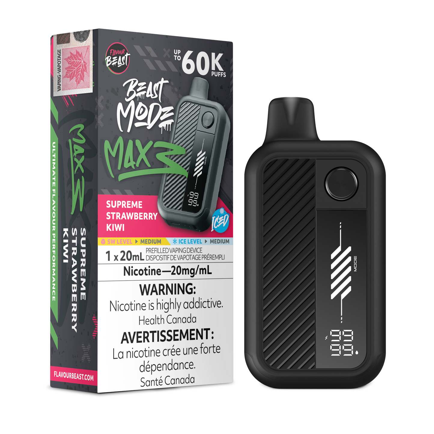 FLAVOUR BEAST MODE MAX 3 60K PUFFS (AB)