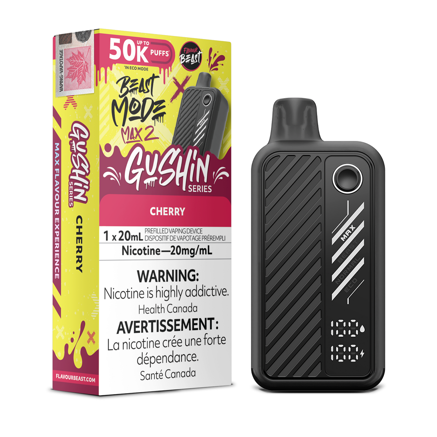 FLAVOUR BEAST MODE MAX 2 GUSHIN 50K PUFFS (EXCISE AB)