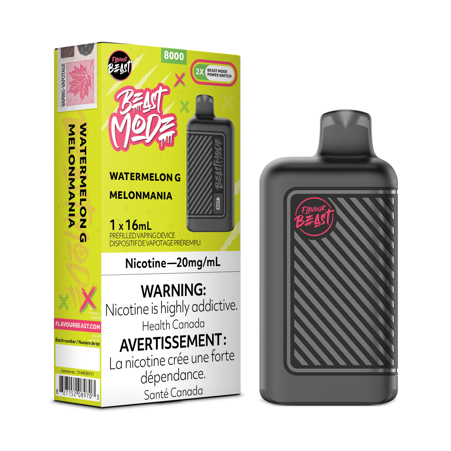 FLAVOUR BEAST MODE 8000 PUFFS