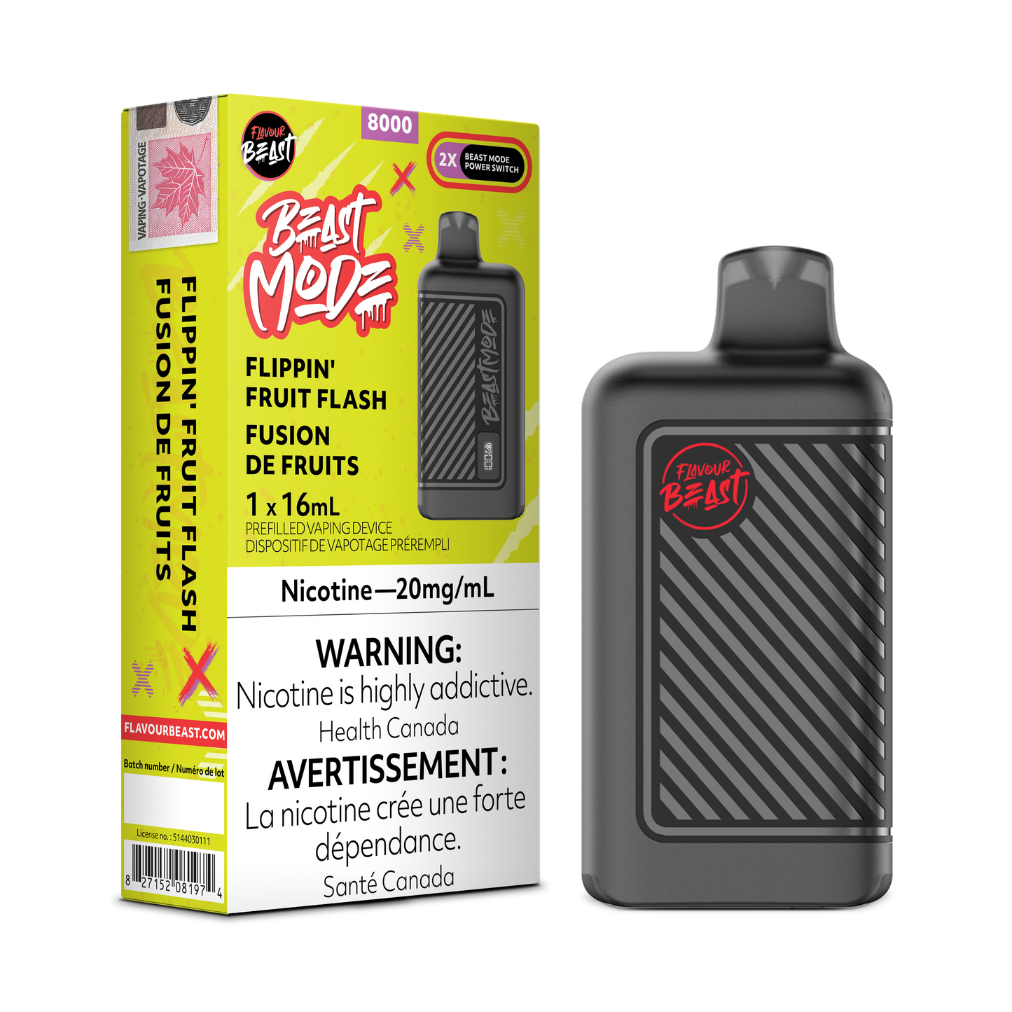 FLAVOUR BEAST MODE 8000 PUFFS