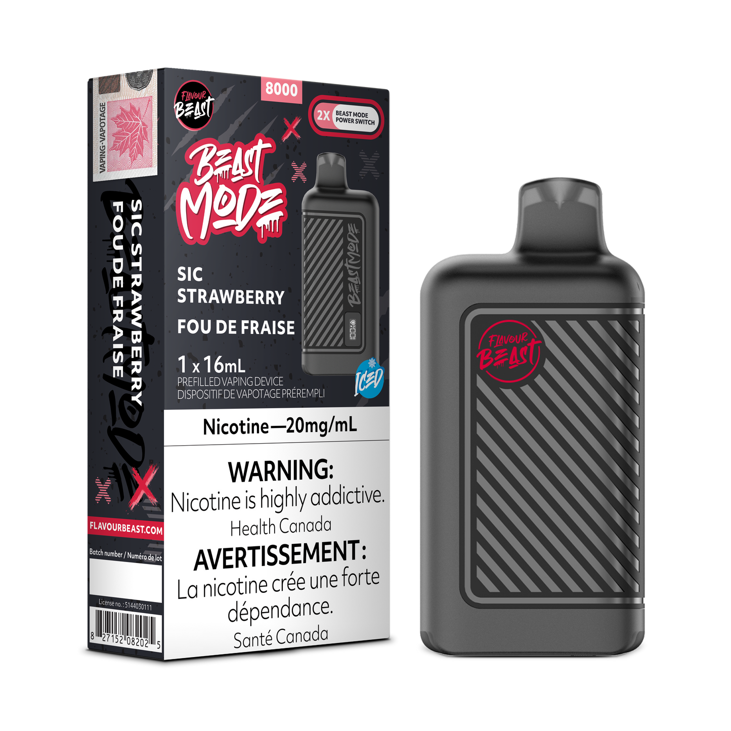 FLAVOUR BEAST MODE 8000 PUFFS