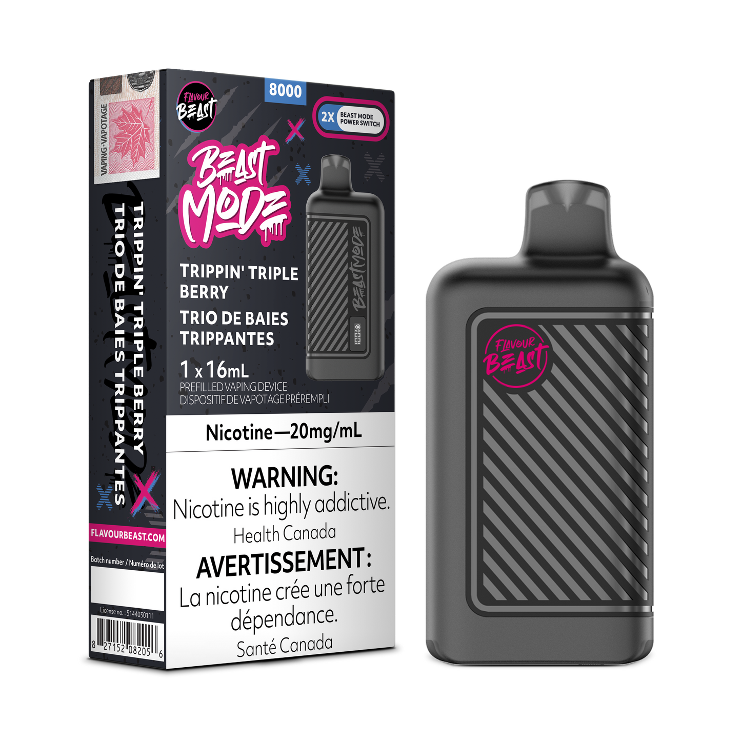 FLAVOUR BEAST MODE 8000 PUFFS