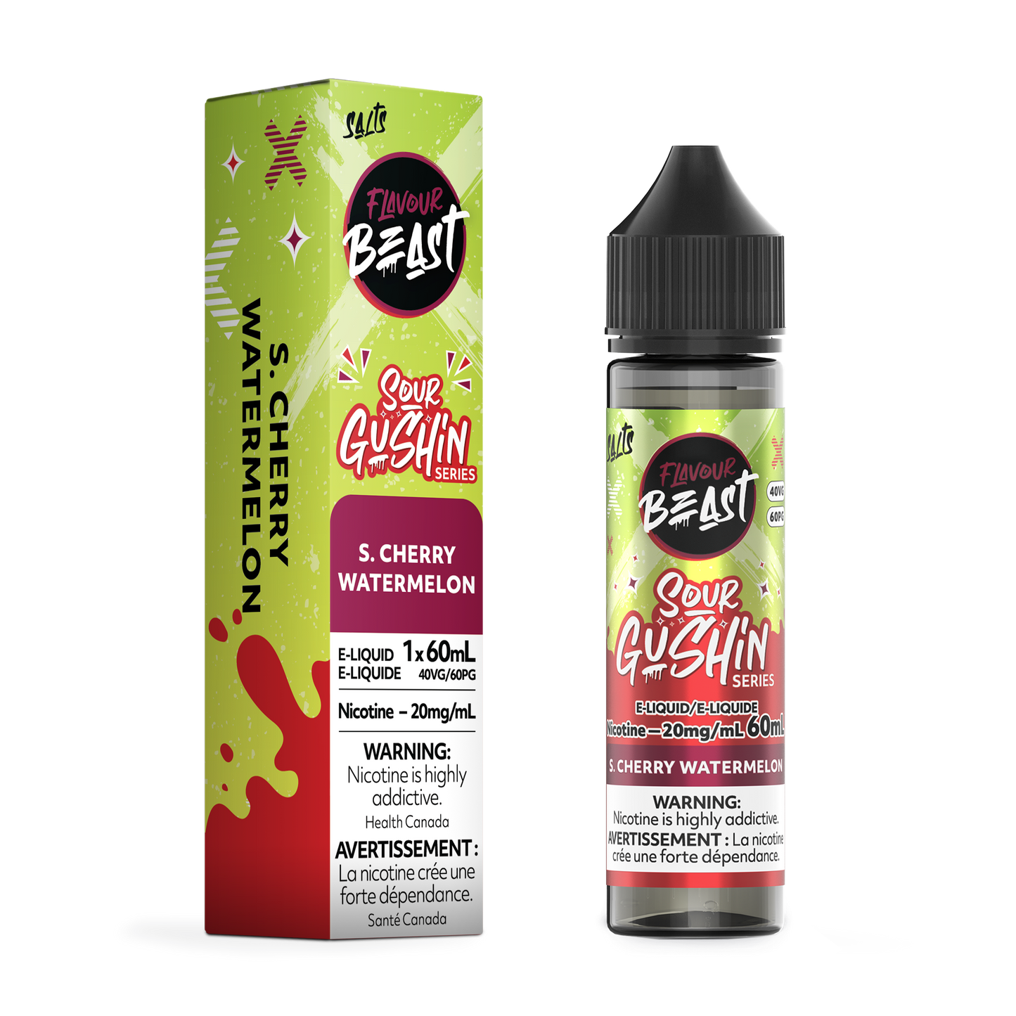 FLAVOUR BEAST GUSHIN SALT 60ML (EXCISE AB)