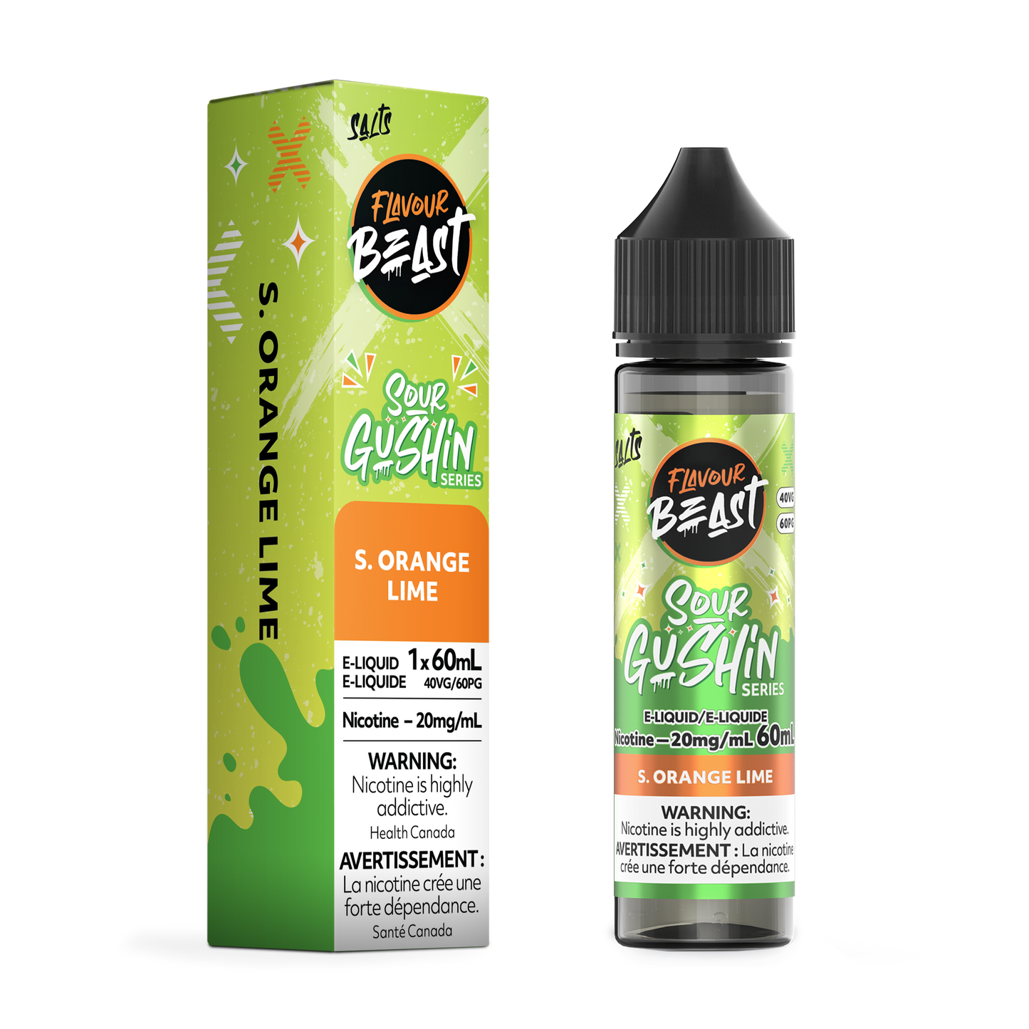 FLAVOUR BEAST GUSHIN SALT 60ML (EXCISE AB)