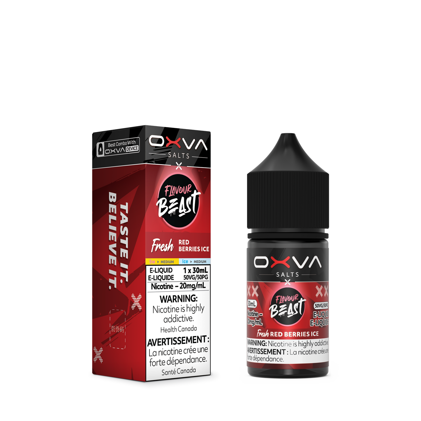 FLAVOUR BEAST OXVA 20MG/ML SALT 30ML (AB)