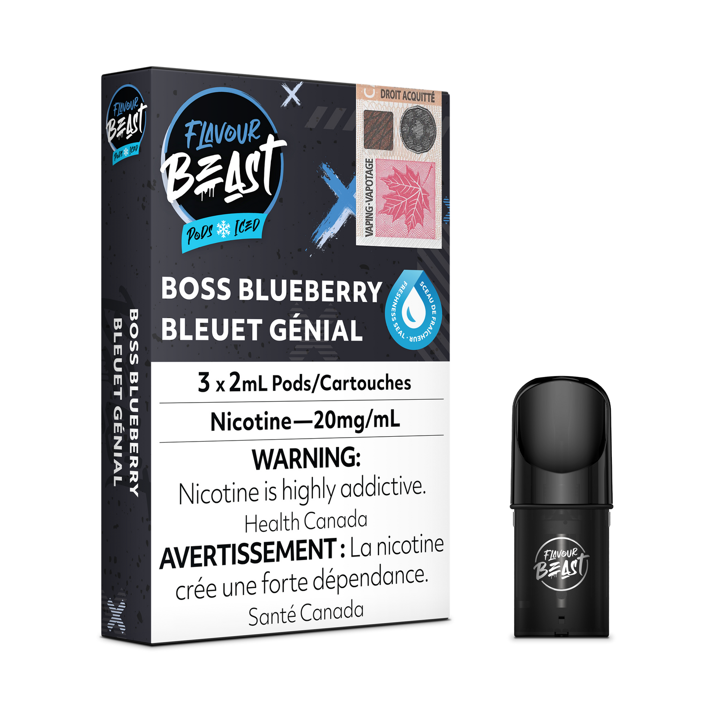 FLAVOUR BEAST PODS 3PK