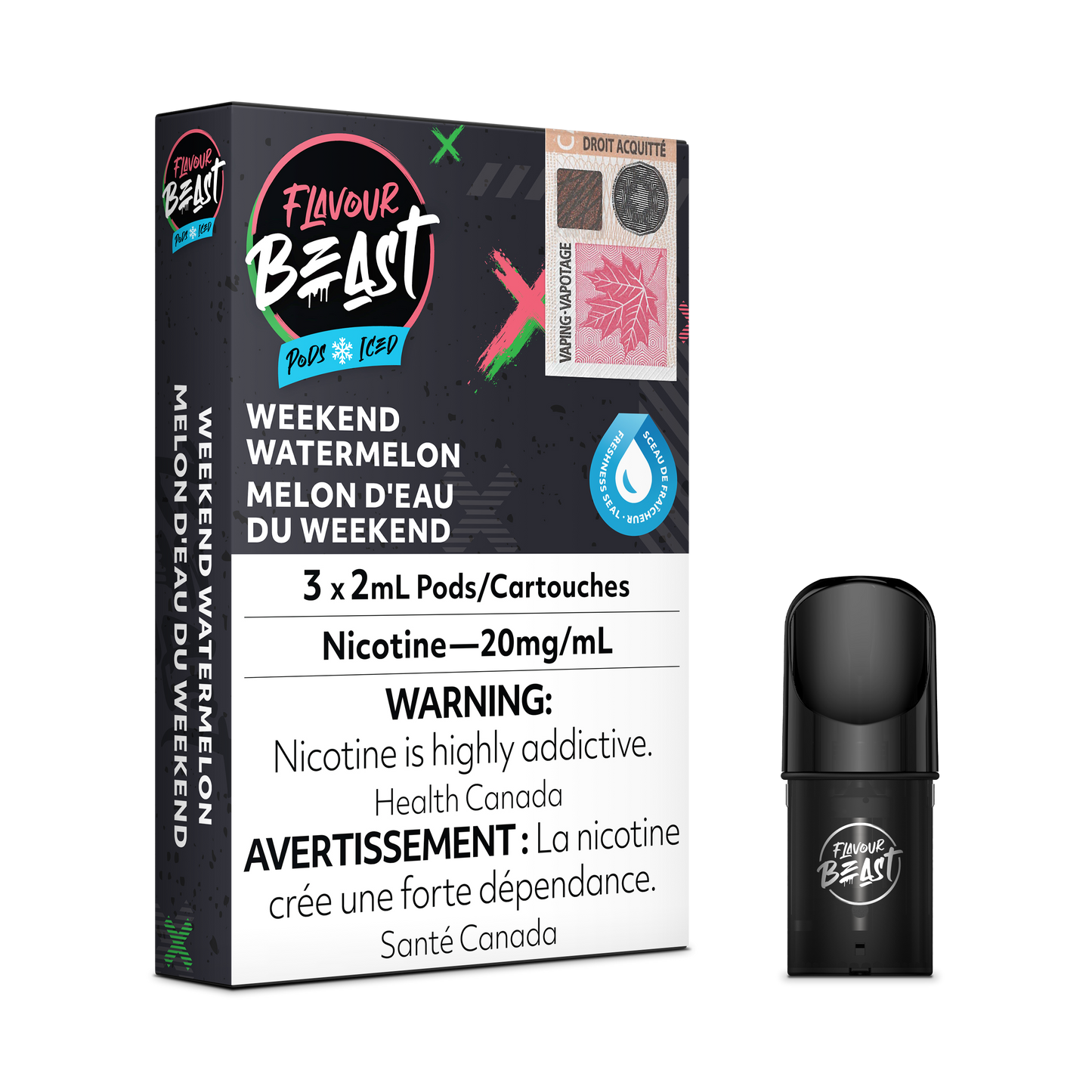 FLAVOUR BEAST PODS 3PK