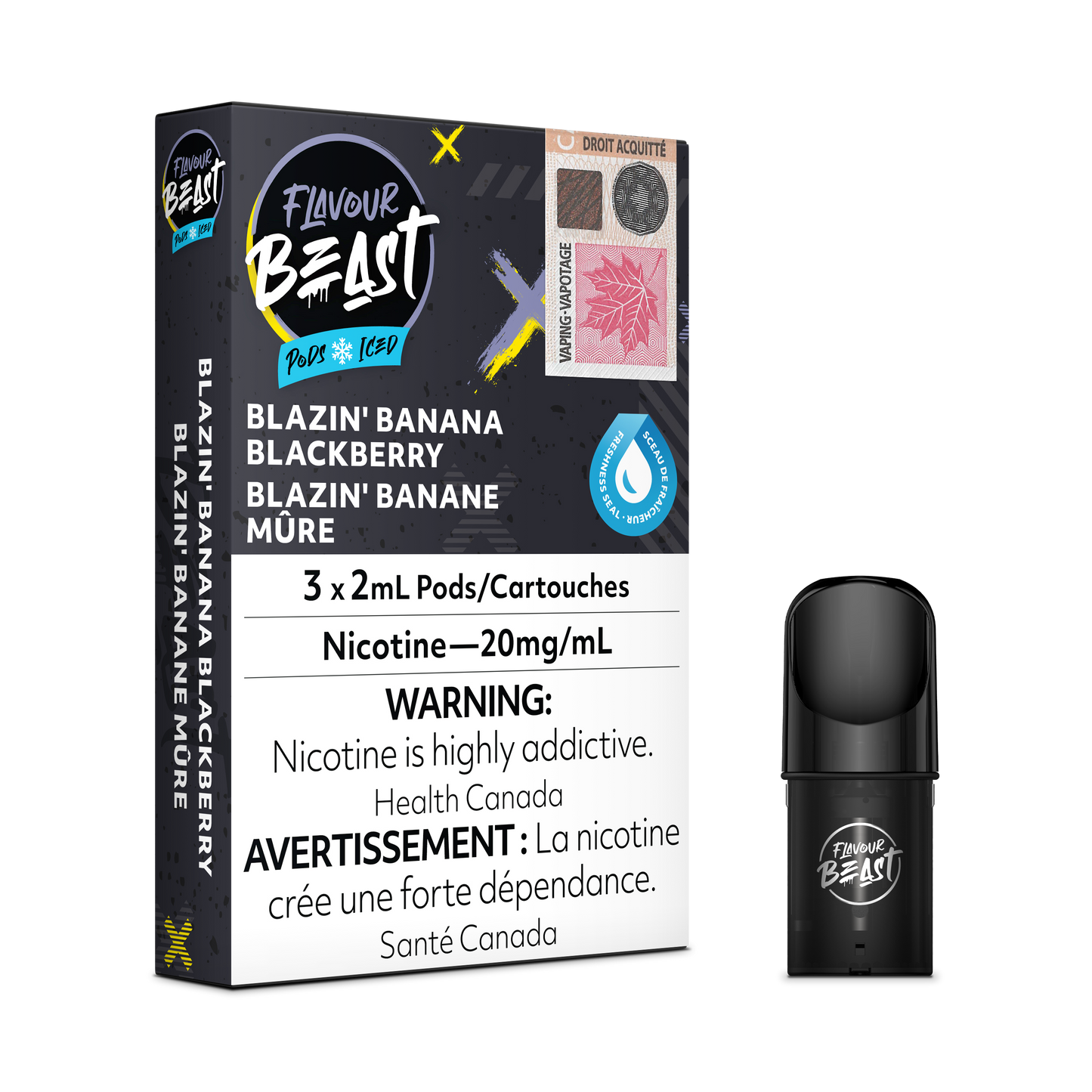 FLAVOUR BEAST PODS 3PK