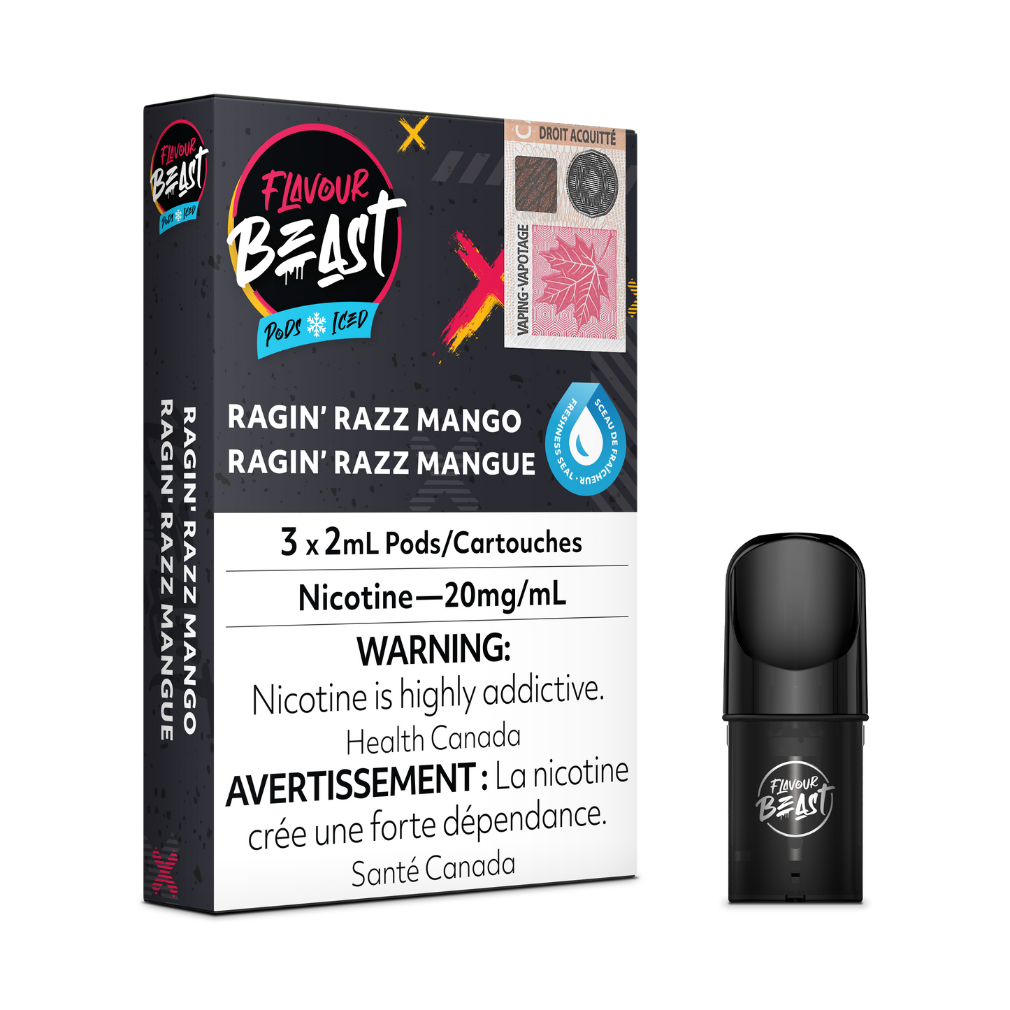 FLAVOUR BEAST PODS 3PK