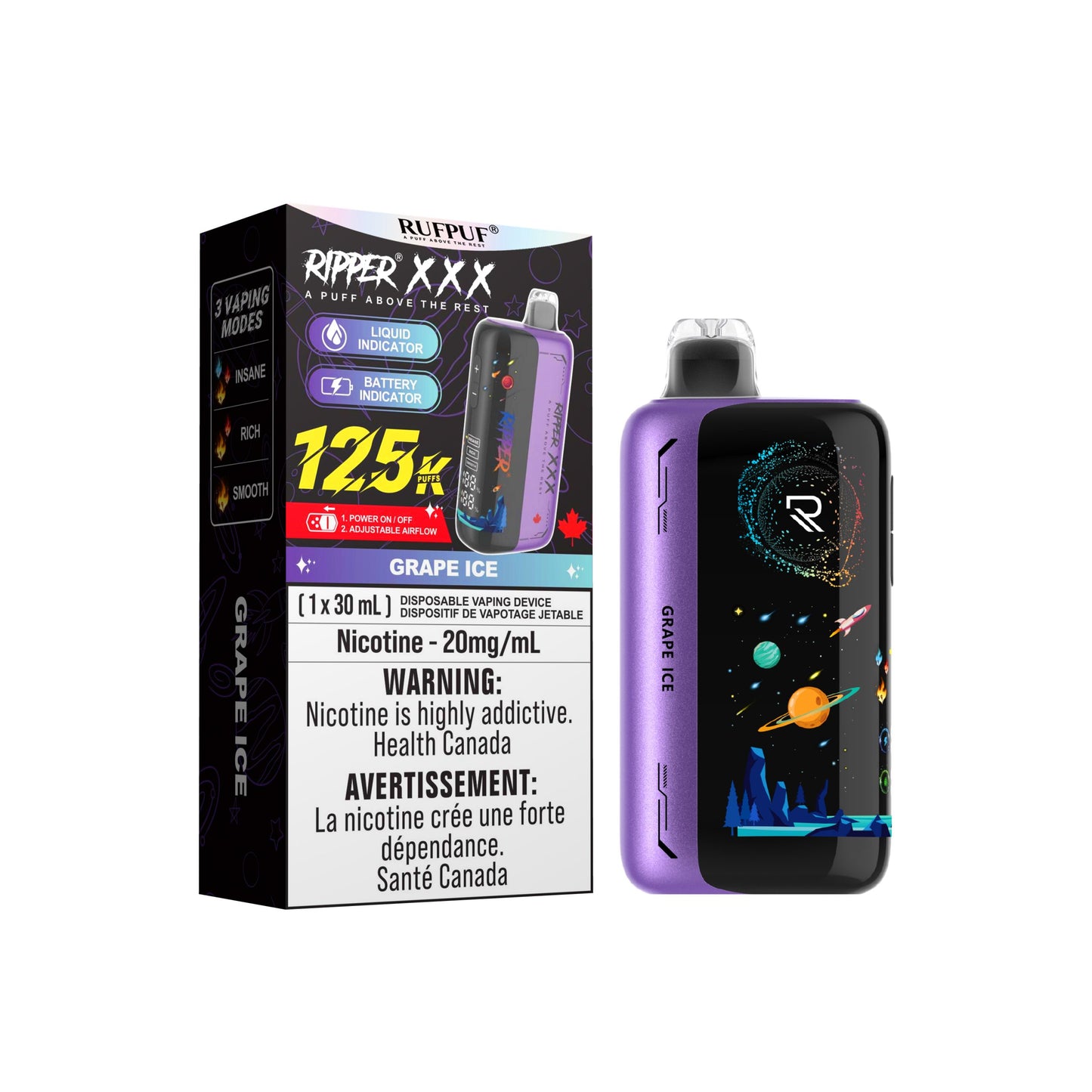 RIPPER XXX 125K PUFFS (EXCISE AB)