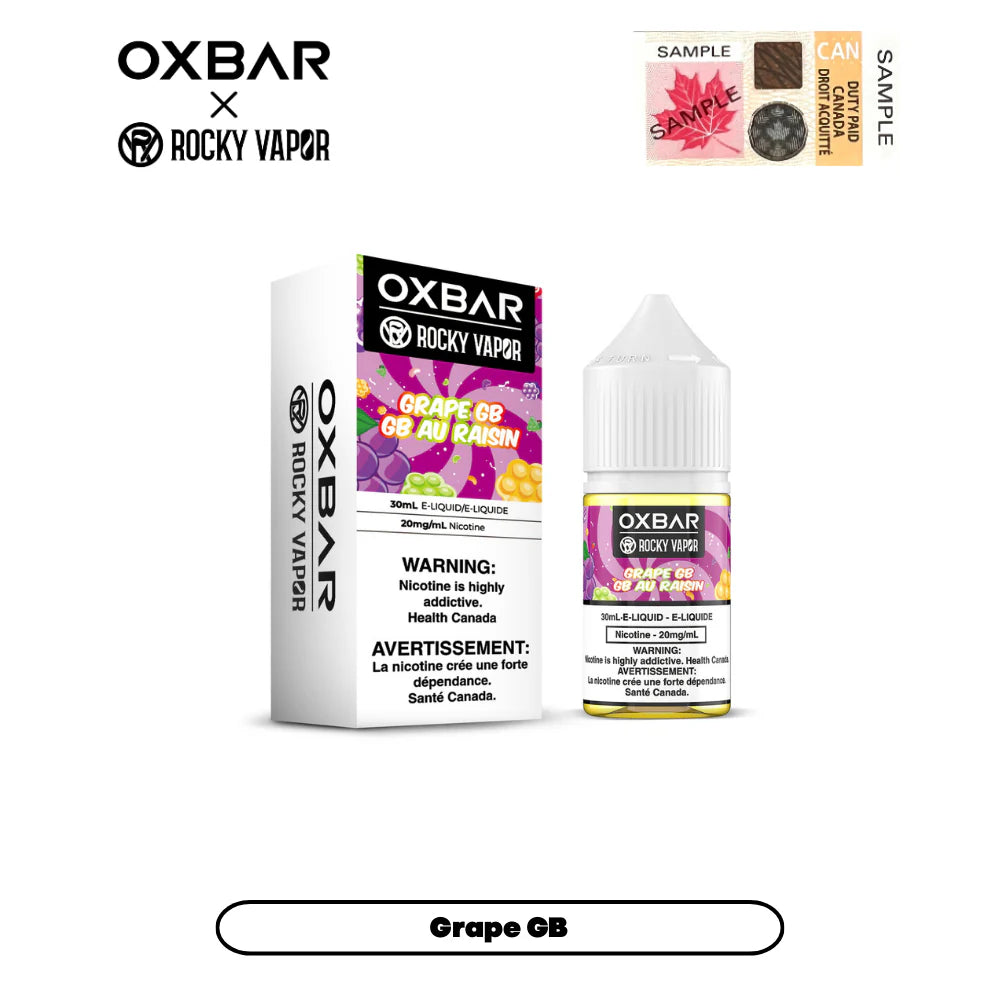 OXBAR ROCKY VAPOR SALT 30ML