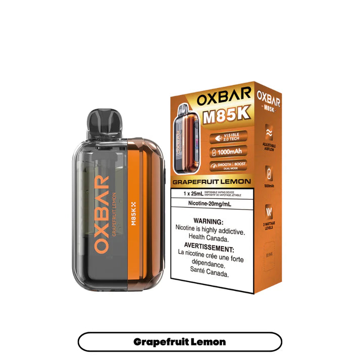 OXBAR M85K PUFFS (EXCISE AB)