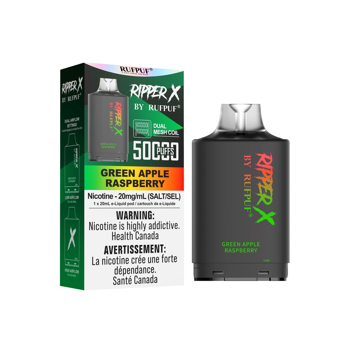 RUFPUF RIPPER X POD 50K PUFFS (Excise AB)