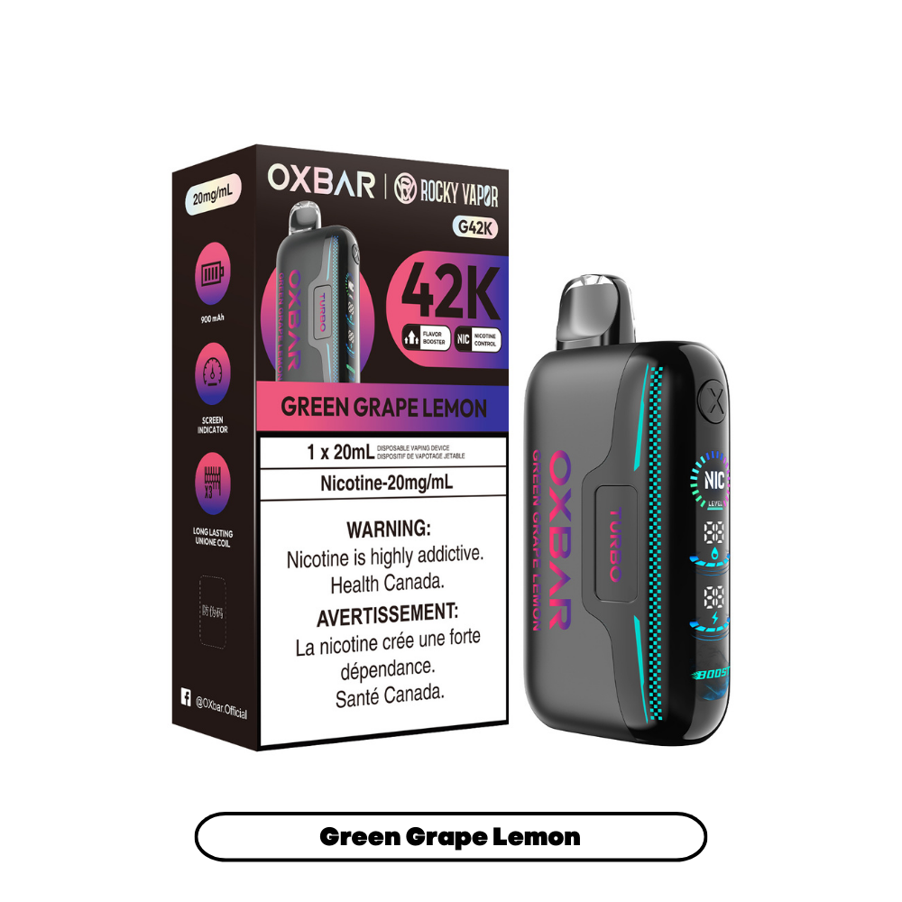 OXBAR G42K PUFFS (EXCISE AB)