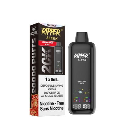 RIPPER SLEEK ZERO NIC 20K PUFFS (EXCISE AB)