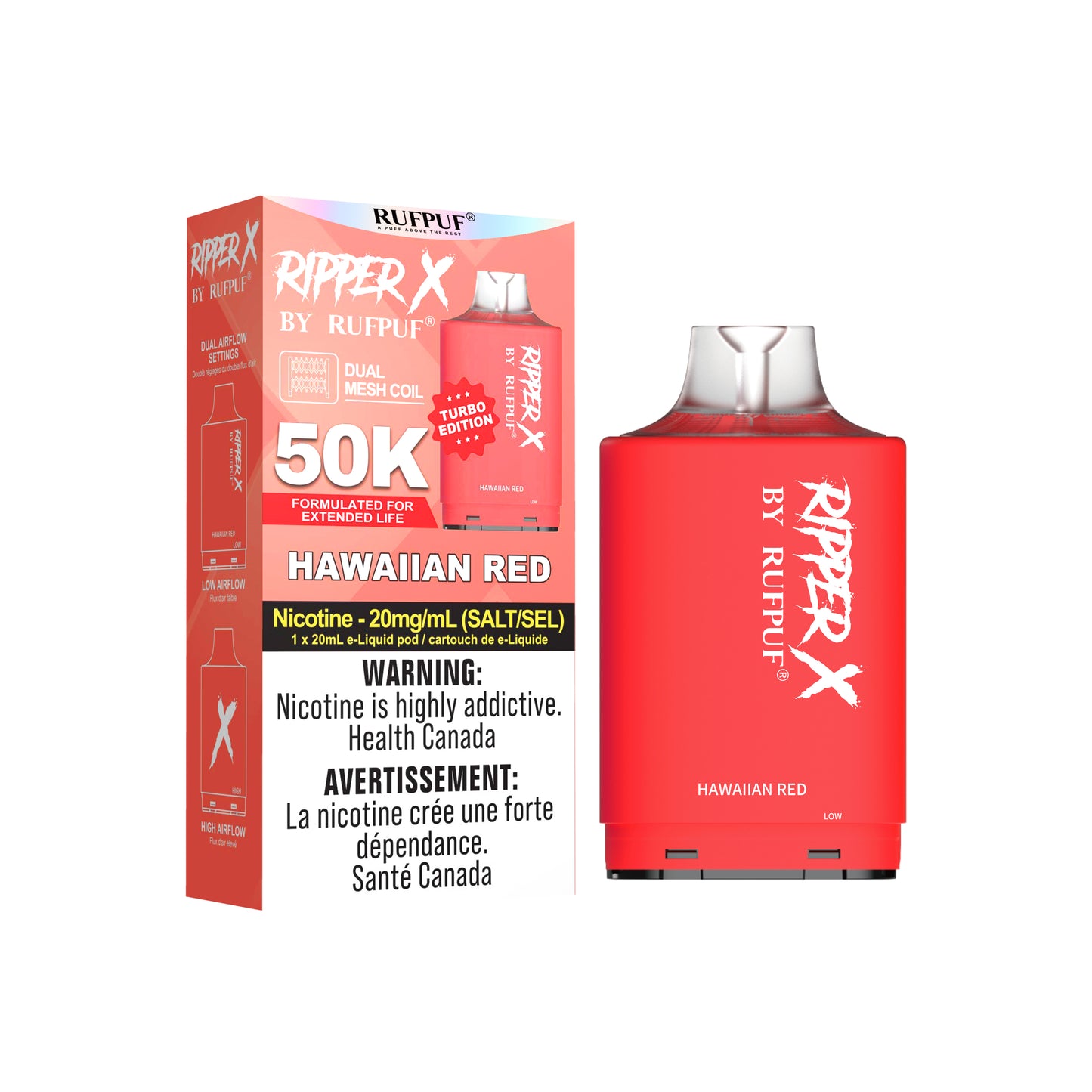RUFPUF RIPPER X POD 50K PUFFS (Excise AB)