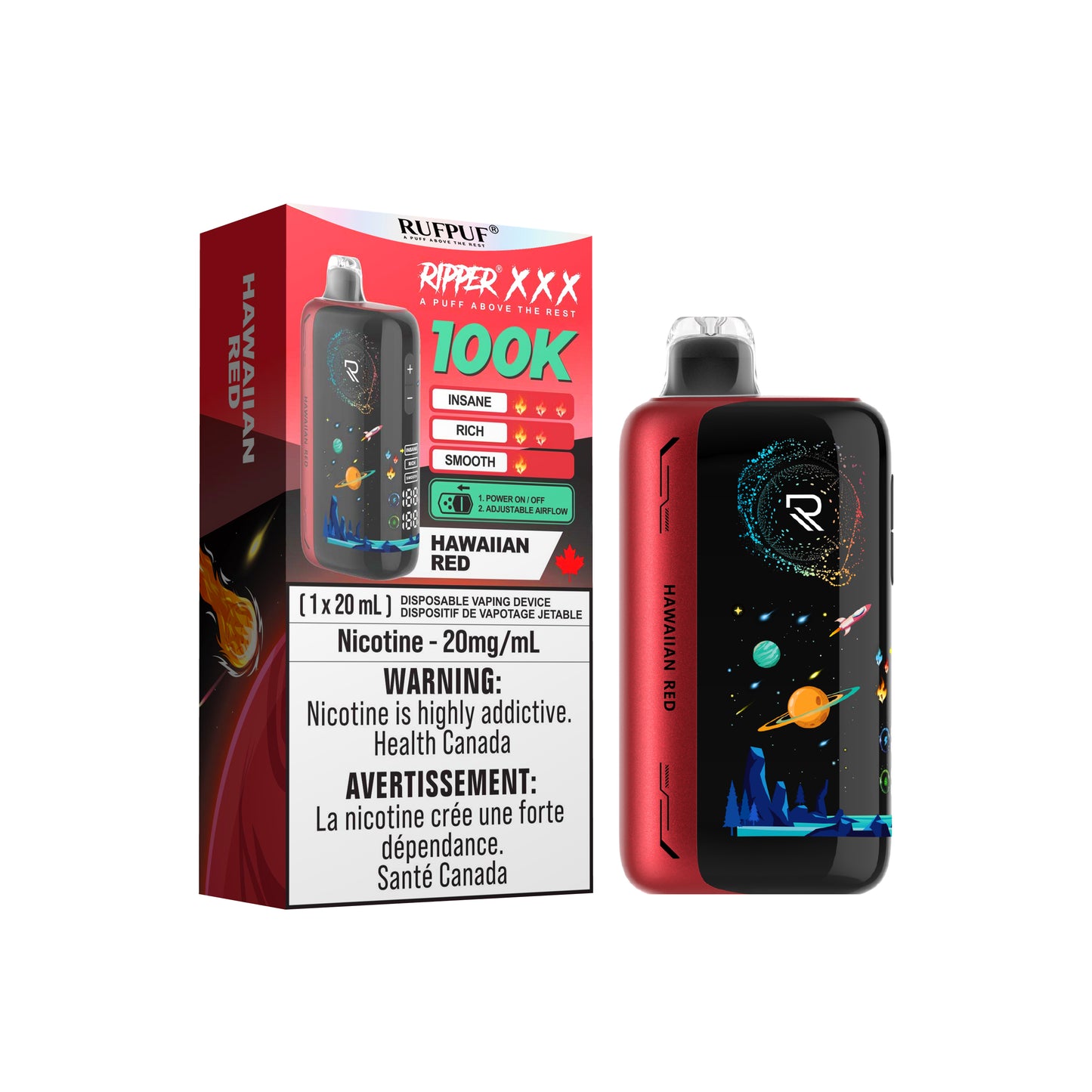 RIPPER XXX 100K PUFFS