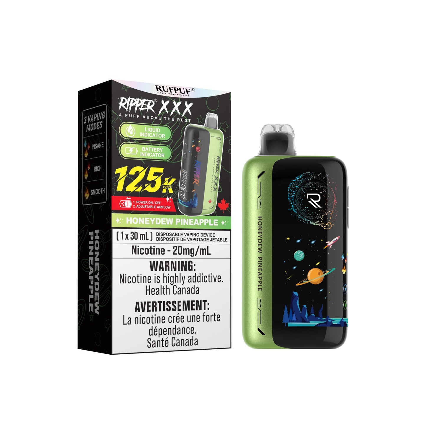 RIPPER XXX 125K PUFFS (EXCISE AB)
