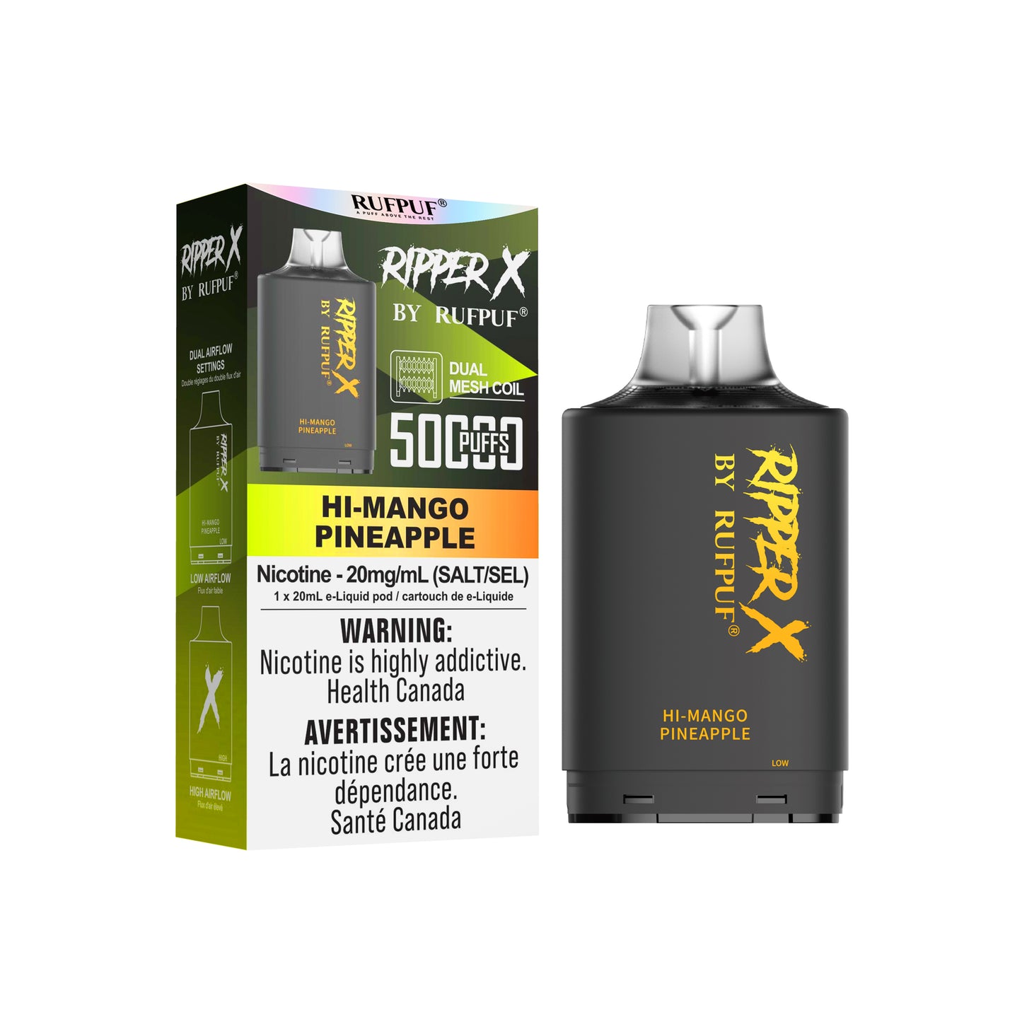 RUFPUF RIPPER X POD 50K PUFFS (Excise AB)