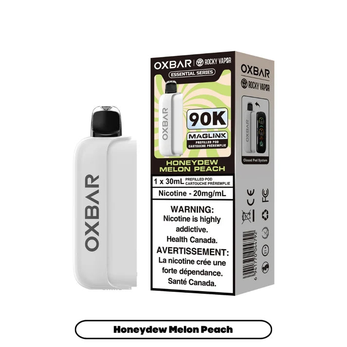 ROCKY VAPOR OXBAR MAGLINK PODS 90K PUFFS (EXCISE AB)