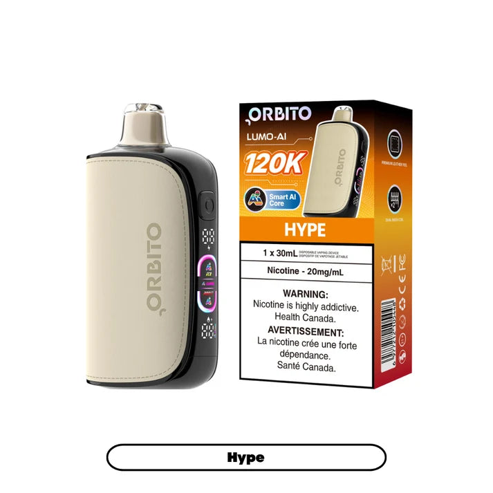 ORBITO LUMO AI 120K PUFFS (20MG/ML)  (AB)