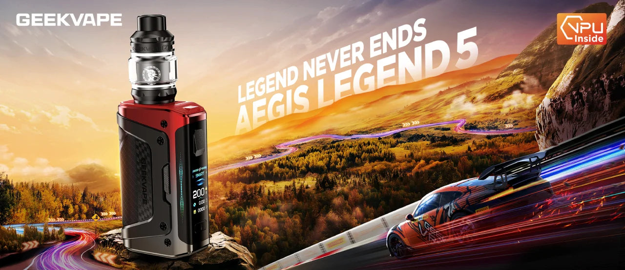 GEEKVAPE AEGIS LEGEND 5 200W STARTER KIT 5.5ML (CRC)