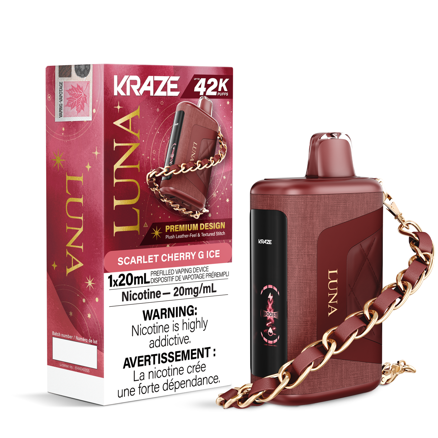 KRAZE LUNA 42K PUFFS