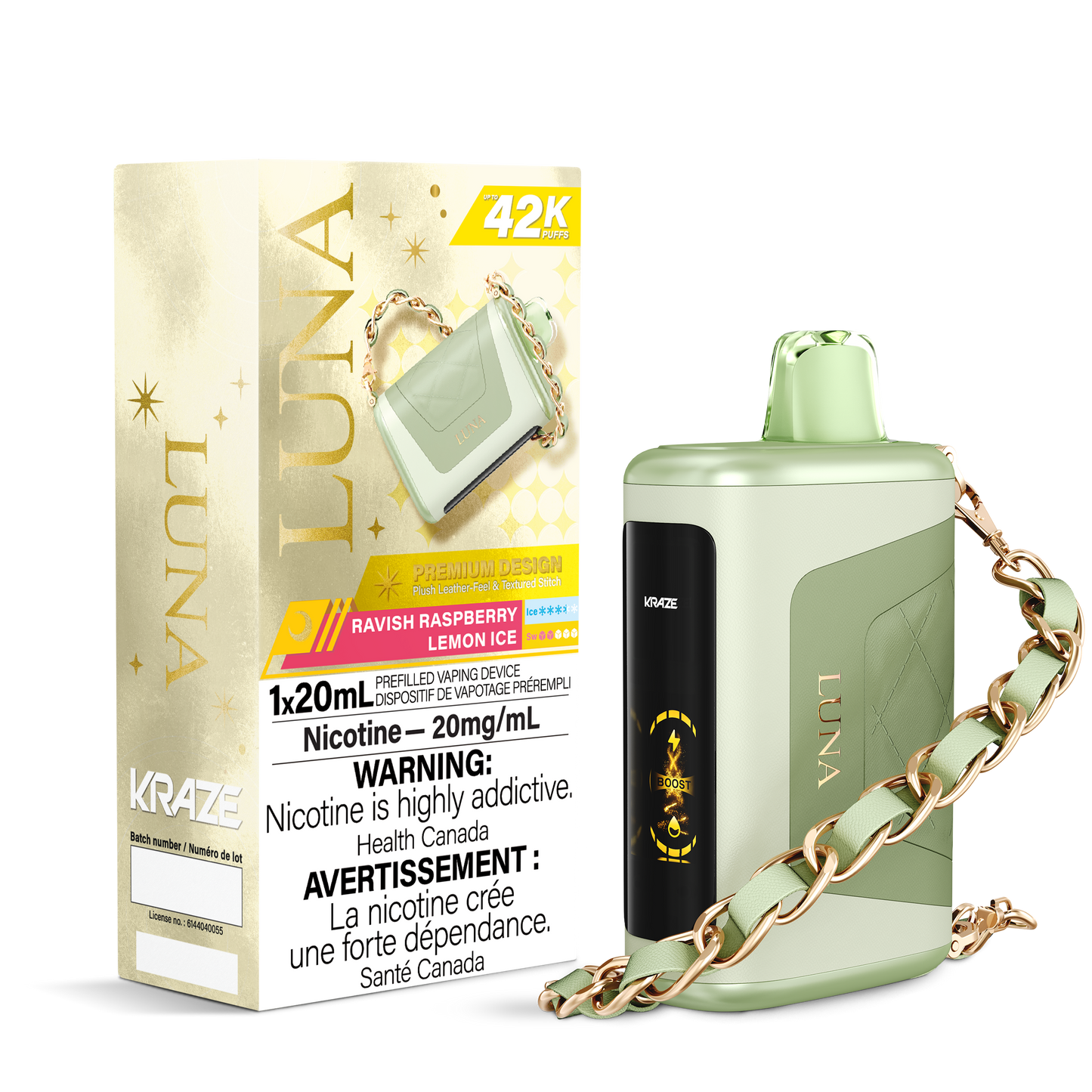 KRAZE LUNA 42K PUFFS