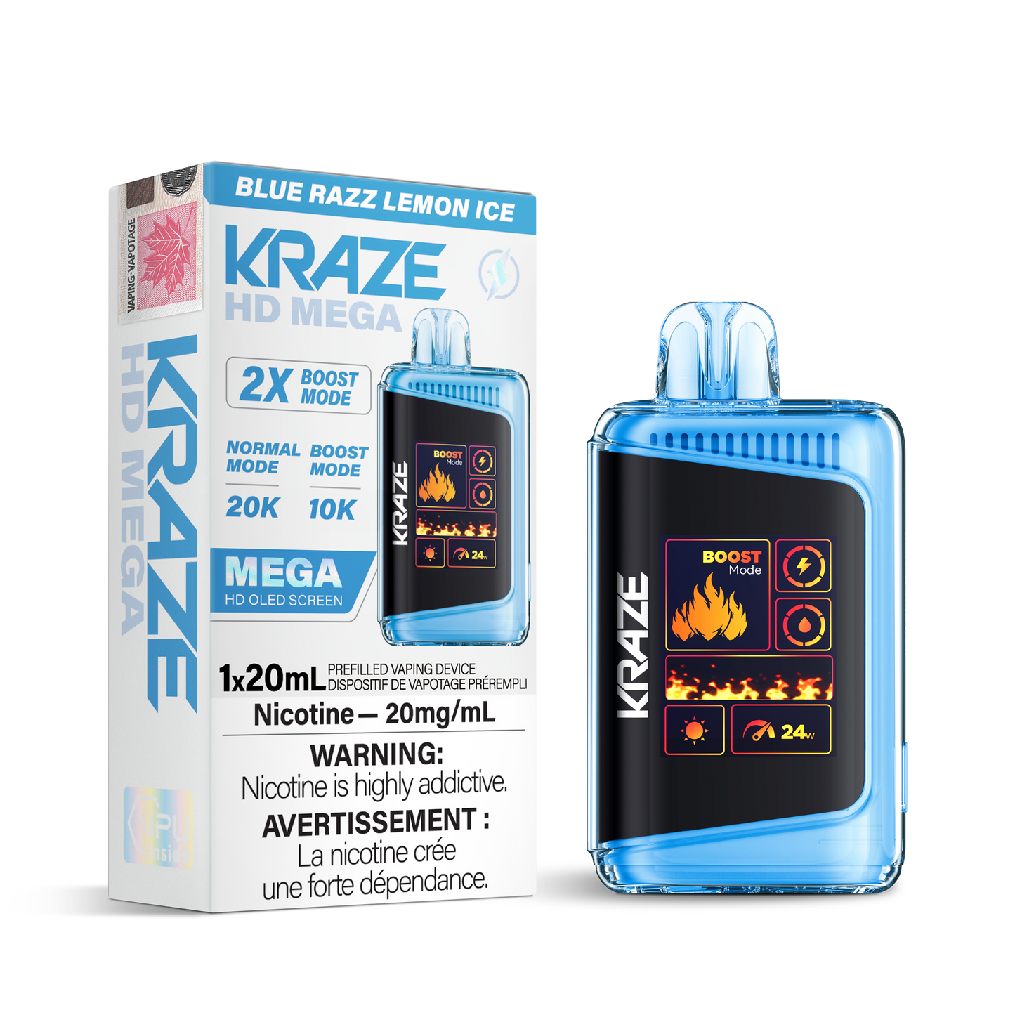 Kraze HD Mega 20K Puffs