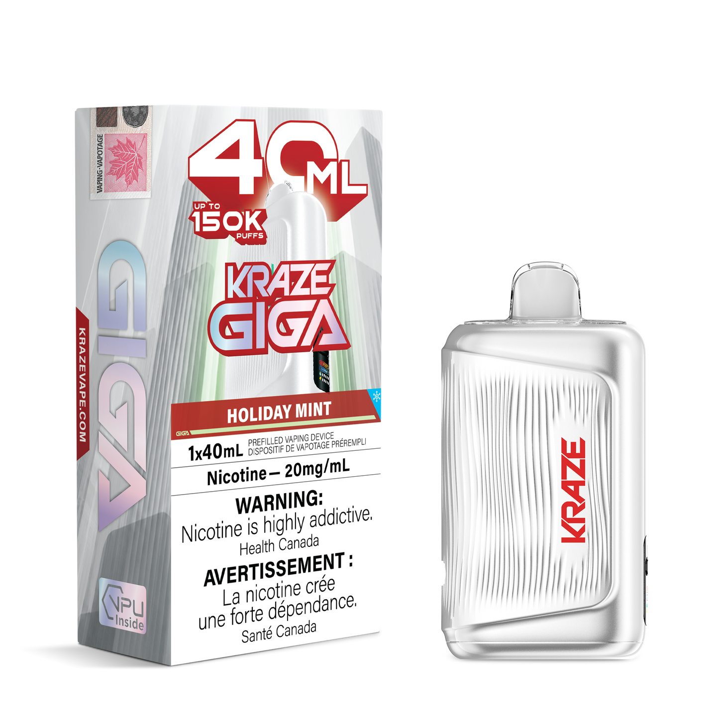 KRAZE GIGA 150K PUFFS (40ML) (AB)