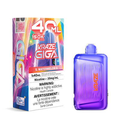 KRAZE GIGA 150K PUFFS (40ML) (AB)
