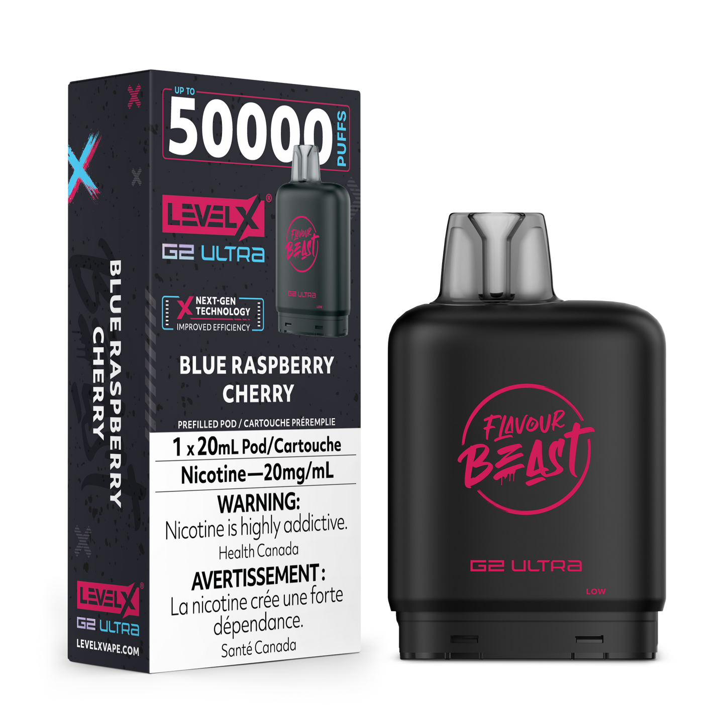 LEVEL X FLAVOUR BEAST G2 ULTRA 50K PUFFS (EXCISE AB)