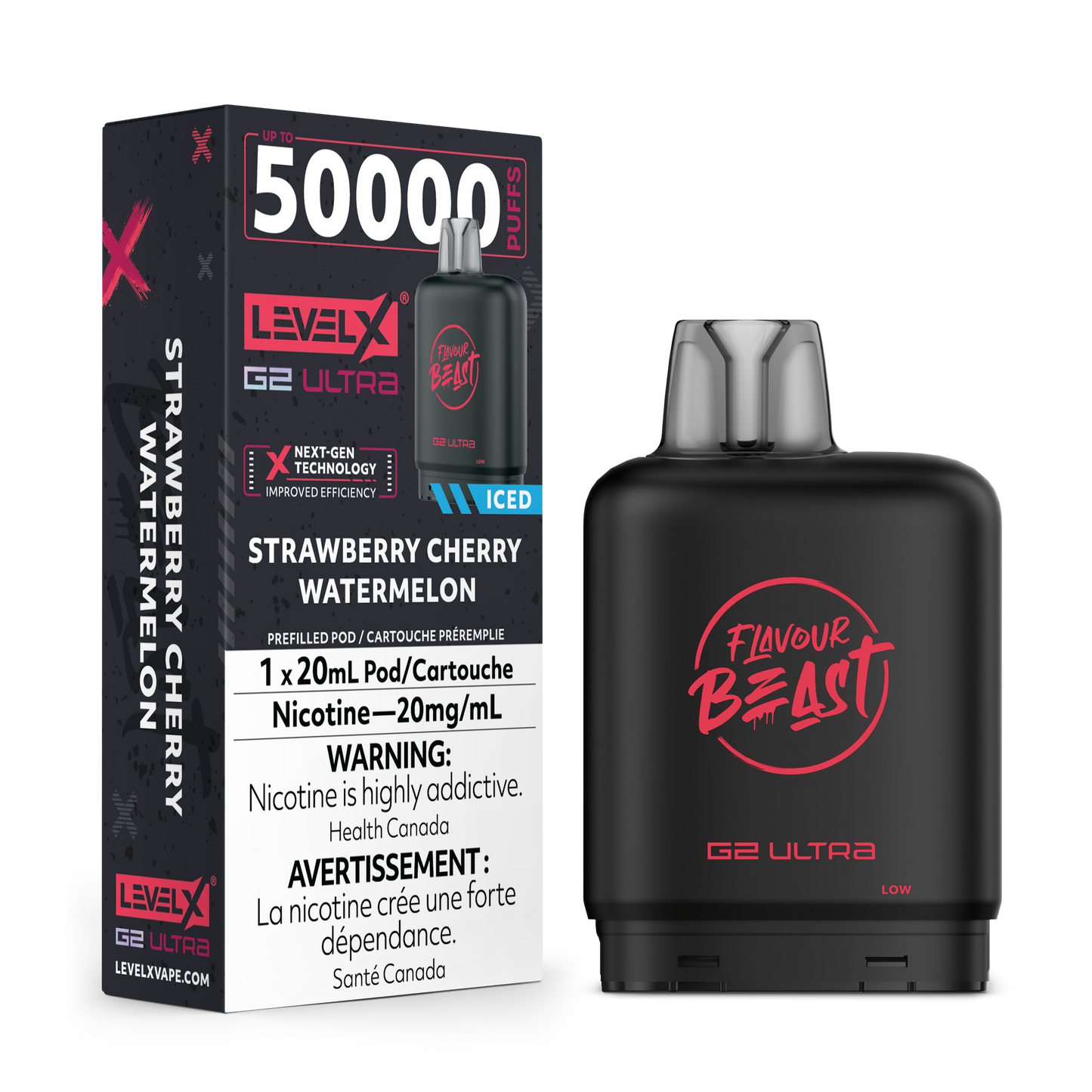 LEVEL X FLAVOUR BEAST G2 ULTRA 50K PUFFS (EXCISE AB)