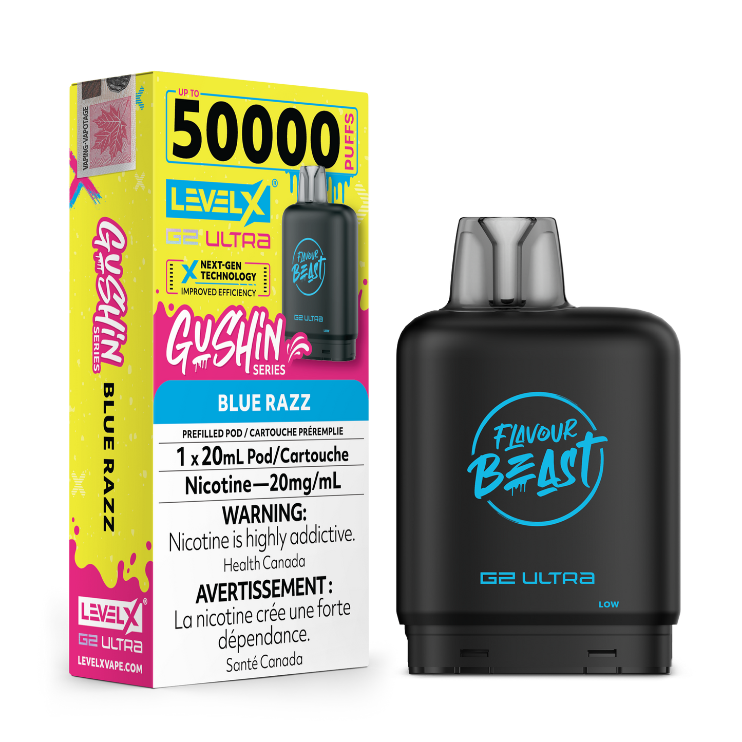 LEVEL X FLAVOUR BEAST G2 ULTRA 50K PUFFS (EXCISE AB)