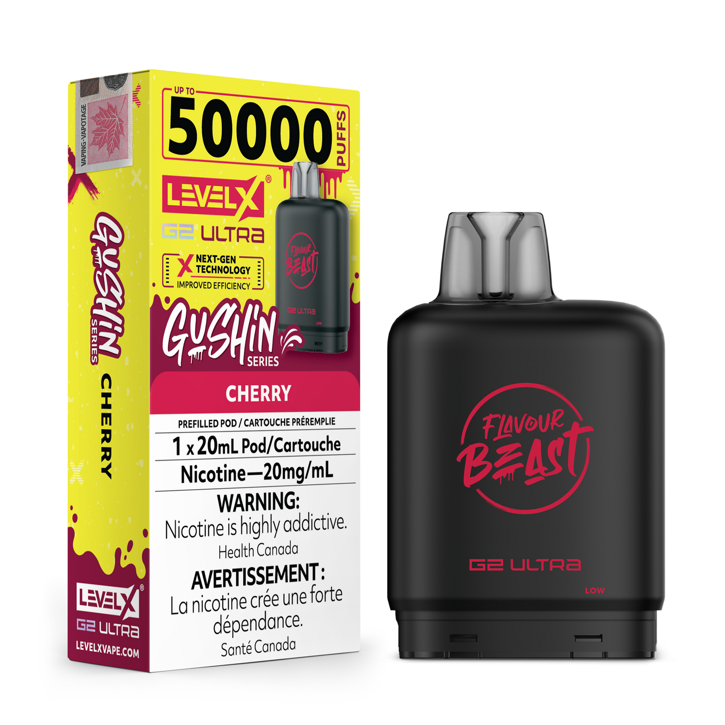 LEVEL X FLAVOUR BEAST G2 ULTRA 50K PUFFS (EXCISE AB)
