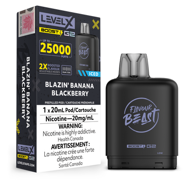 LEVEL X FLAVOUR BEAST BOOST G2 25K PUFFS