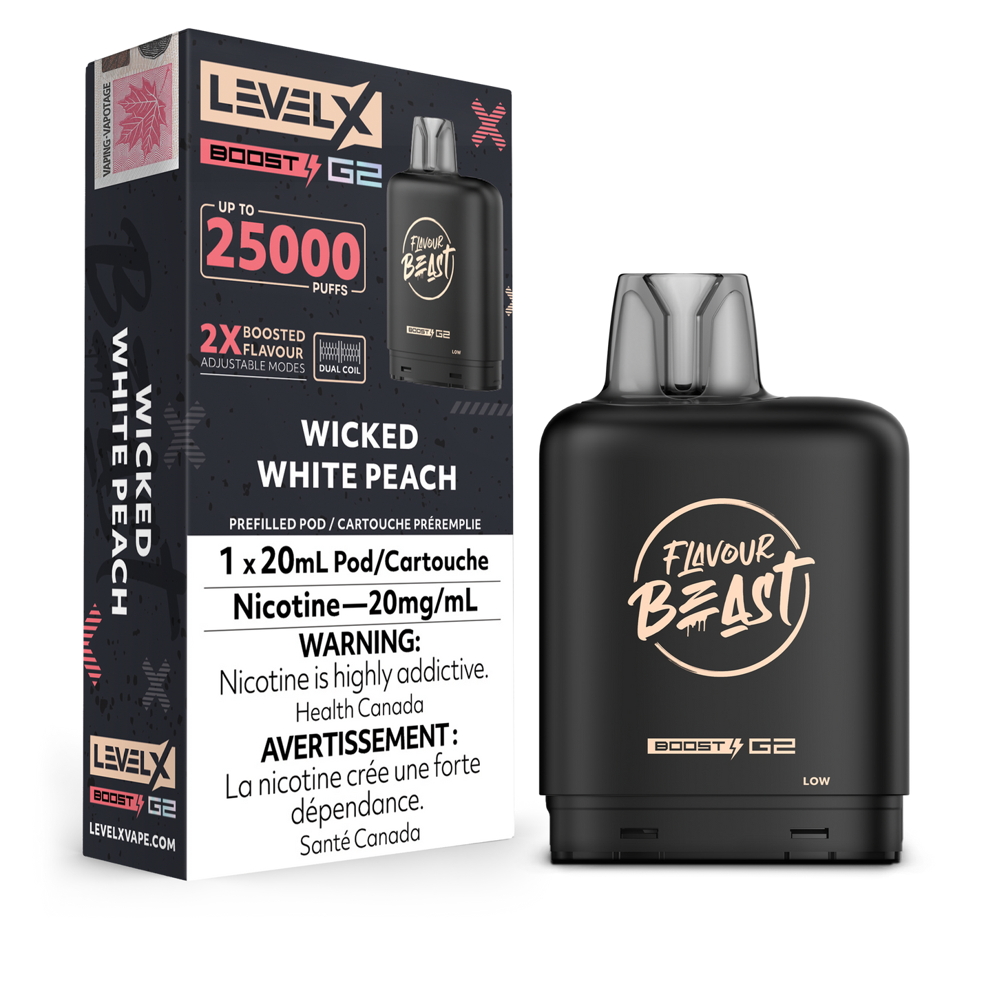 LEVEL X FLAVOUR BEAST BOOST G2 25K PUFFS