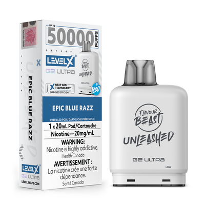 LEVEL X FLAVOUR BEAST UNLEASHED G2 ULTRA POD 50K PUFFS (EXCISE AB)