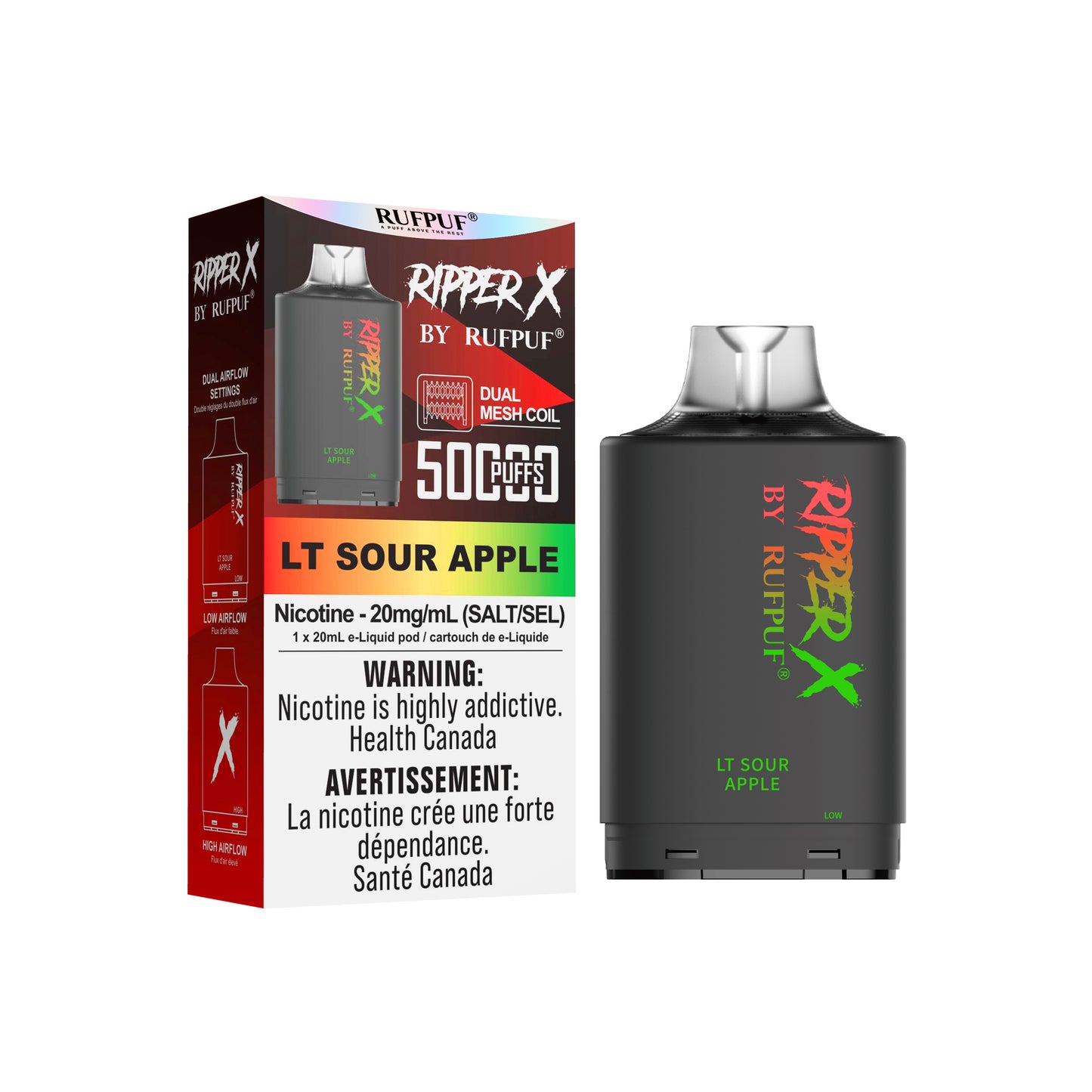 RUFPUF RIPPER X POD 50K PUFFS (Excise AB)