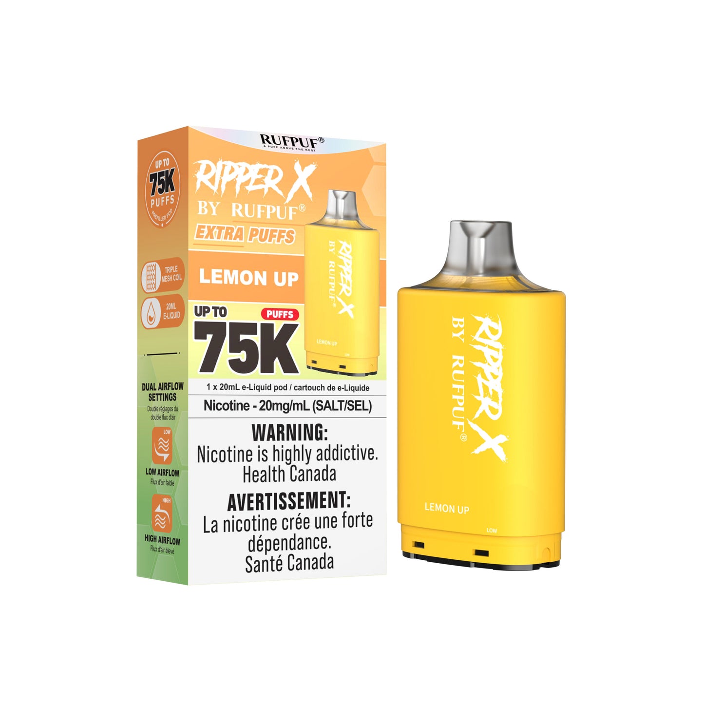 RIPPER X 75K PODS PUFFS (EXCISE AB)