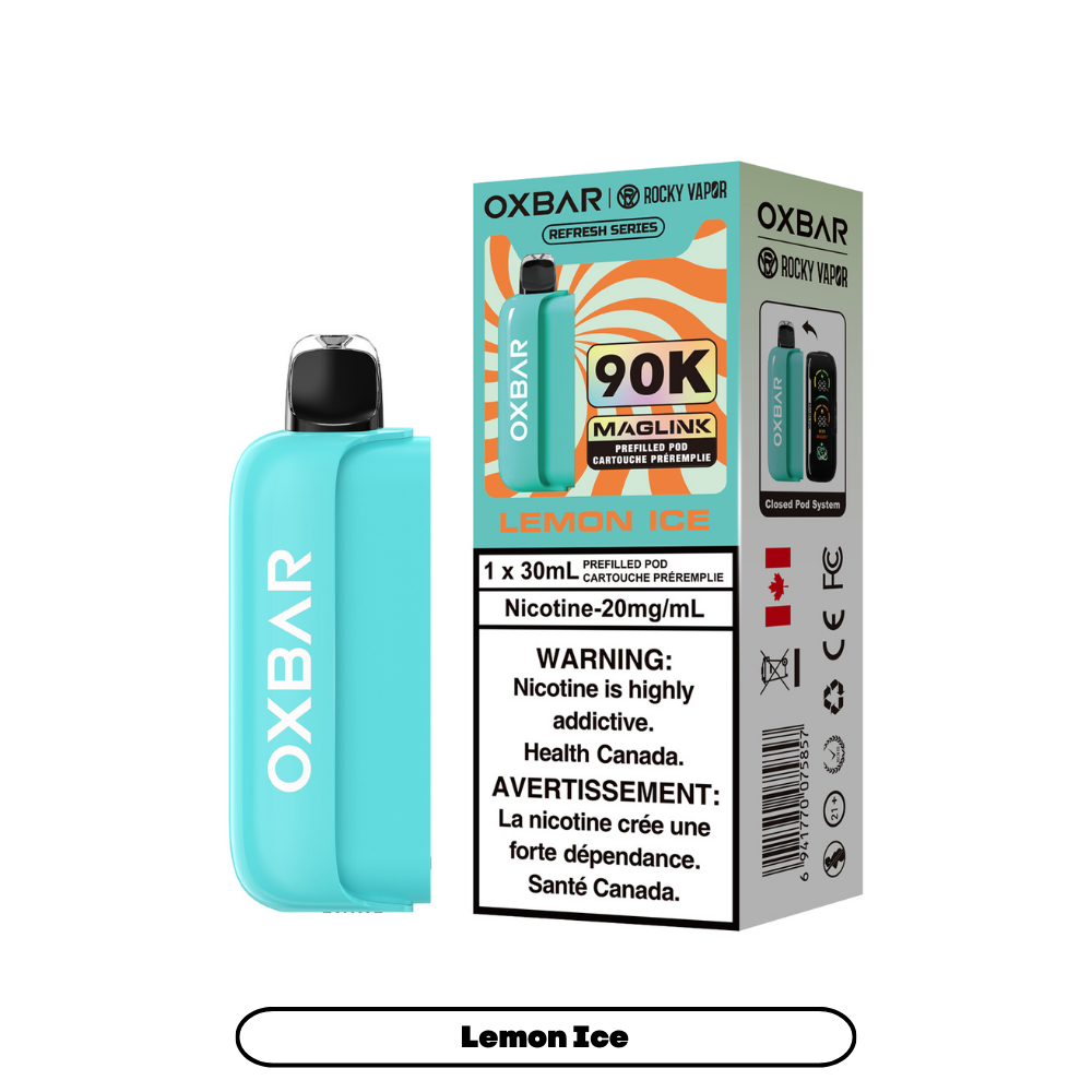 ROCKY VAPOR OXBAR MAGLINK PODS 90K PUFFS (EXCISE AB)