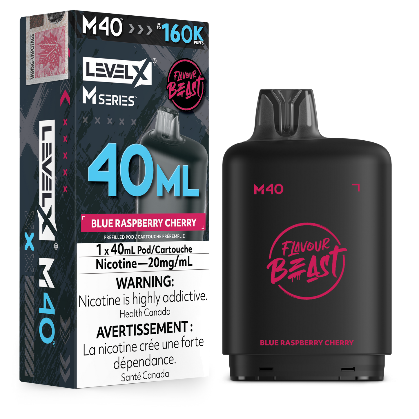 LEVEL X M SERIES PODS 40ML 160K PUFFS (AB)